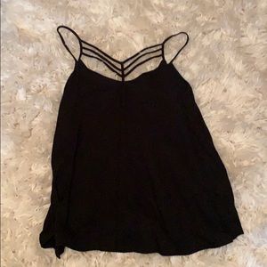 Express One Eleven black tank top